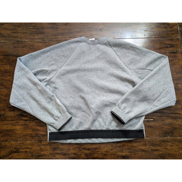 Nike Tech Fleece Pullover Crewneck Sweatshirt L Gray Cropped Streetwear Athletic - Picture 13 of 13